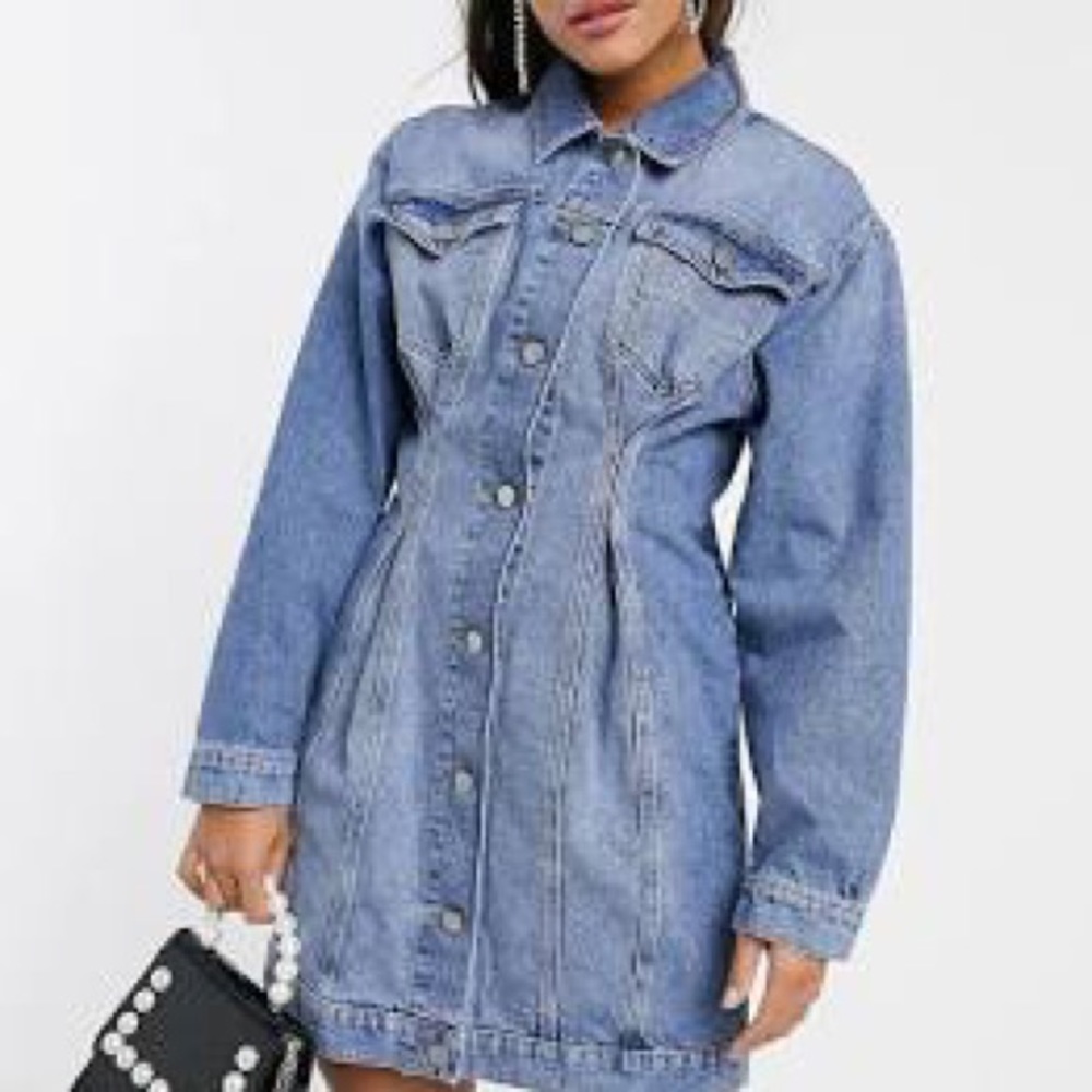 Levi’s denim shirt dress